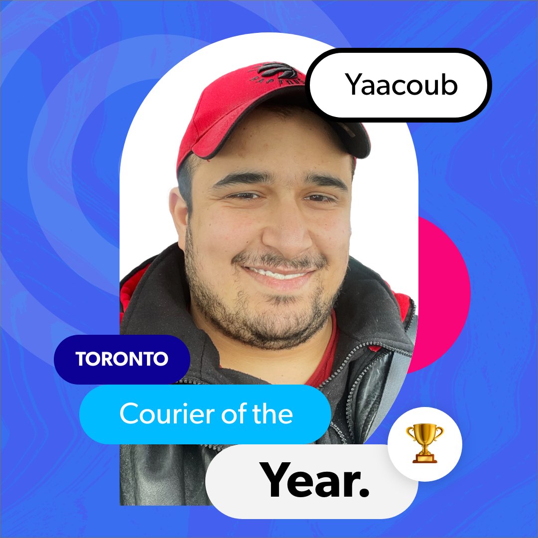 Yaacoub courier of the year